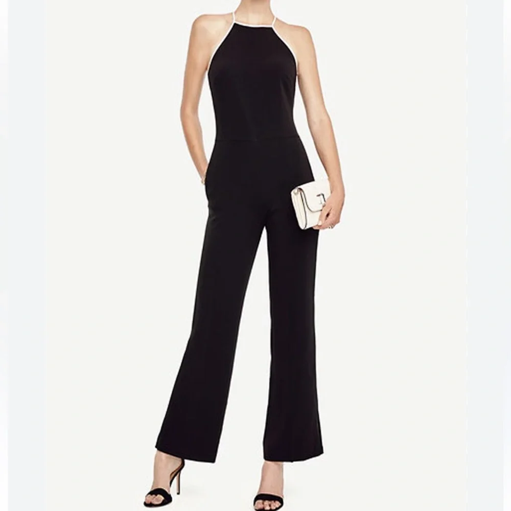 Ann Taylor halter jumpsuit - Picture 1 of 5